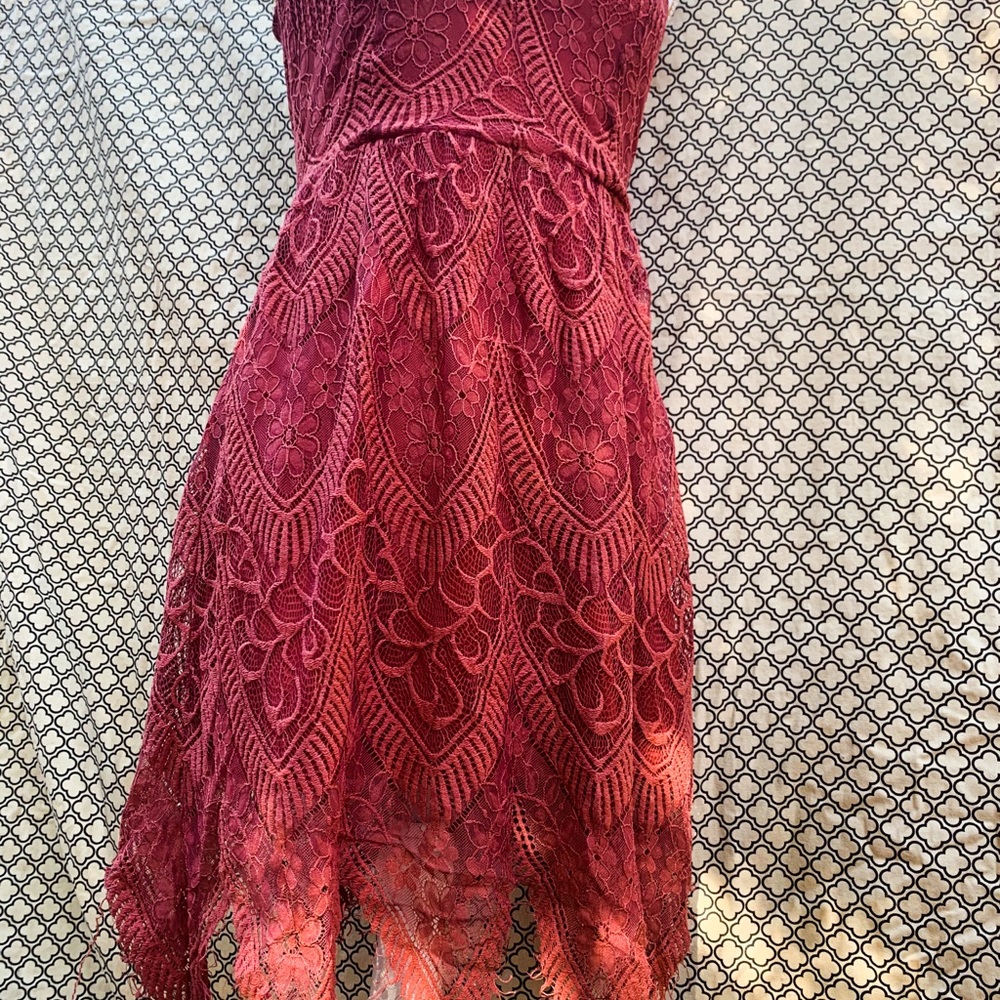 Size M Pinky red Dress